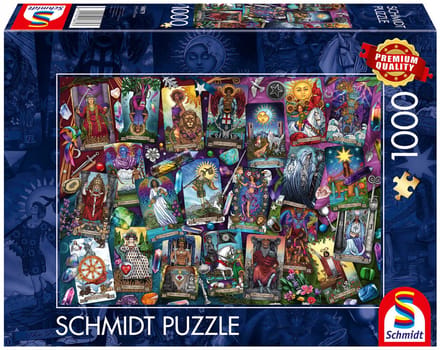 Schmidt - Legpuzzel - Mysterieuze tarotkaarten - 1000 stukjes - Volwassenen - vanaf 12 jaar