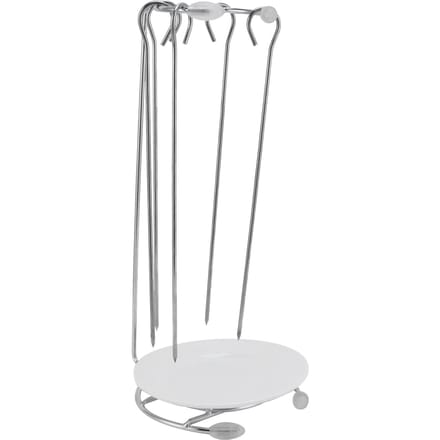 Barbecue Spiezen Rek RVS BBQ Grill Rek Braadspit Rotisserie Barbecue Grill Kit gray