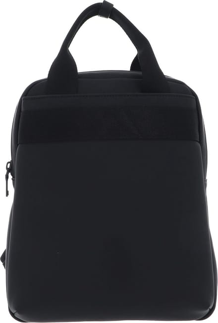 SEIDENFELT MANUFAKTUR Rugzak Bismo Backpack Black Zwart