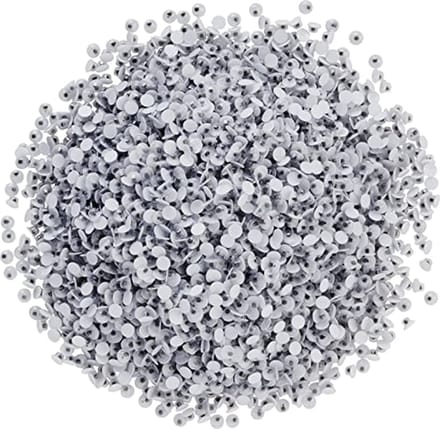XXL 4000-pack Zelfklevende Wiebelogen Rond 4mm