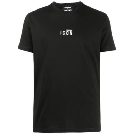 T-shirt Korte Mouw Dsquared T-SHIRT S79GC0010 BLACK