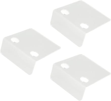 Wandplank set - Camera plank - Apparaten plaatsen - Boorvrije montage - 3 stuks - Transparant