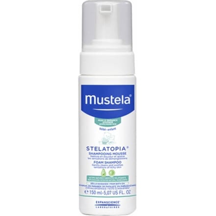 Shampoo Stelatopia Mustela Schuim Baby (150 ml)