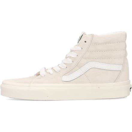 Schoen bovenman Sk8-hi Varkens Suede Blanc De Blanc