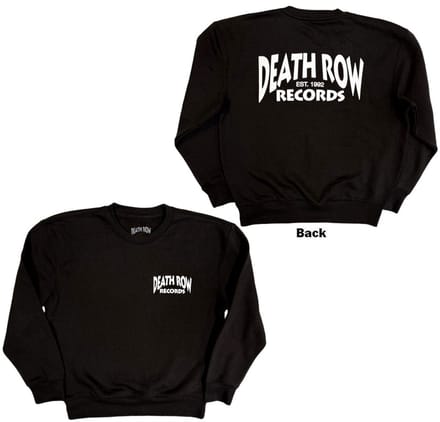 Death Row Records - Logo Sweater/trui - L - Zwart