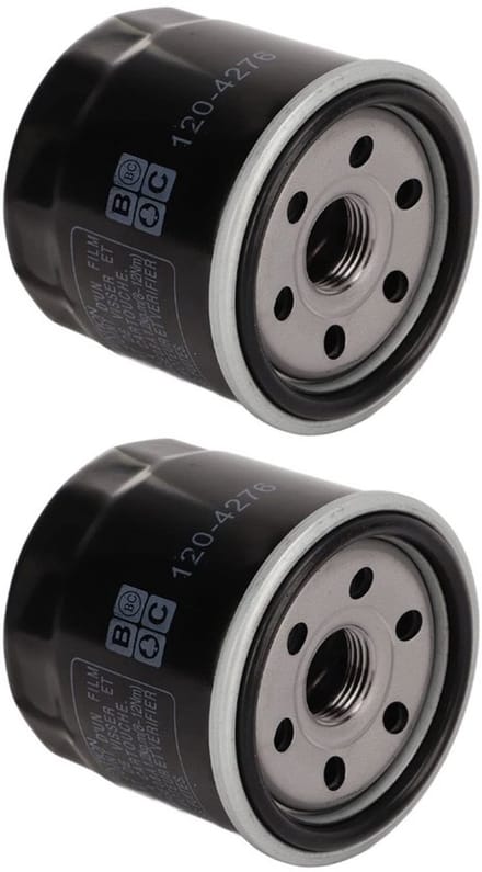 Allecto - Motoroliefilter - Afdichting - 2 Stuks - Metaal - Extended