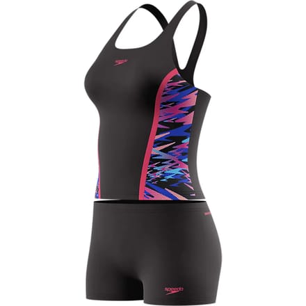 Dames zwempak uit 1 stuk Speedo Hyperboom Splice