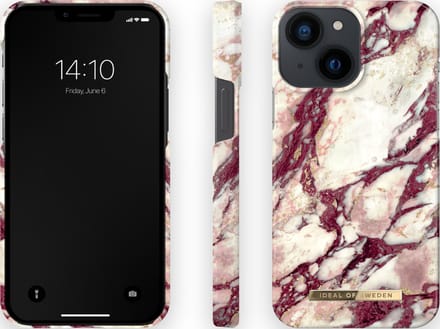 iDeal Of Sweden Fashion Case iPhone 13 Mini Calacatta Ruby Marble