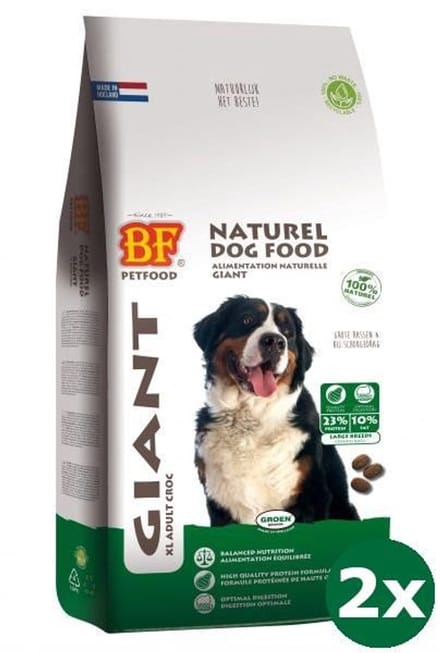 2x12,5 kg Biofood giant hondenvoer