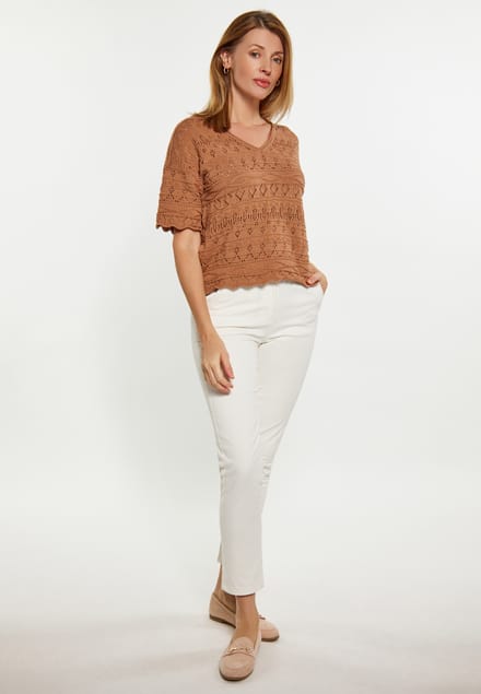 usha Jumper Dames Kameel