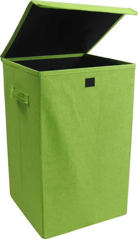 Wasmand Stoffen wasbox Waskist Wasbox Stoffen box Deksel Dreso M