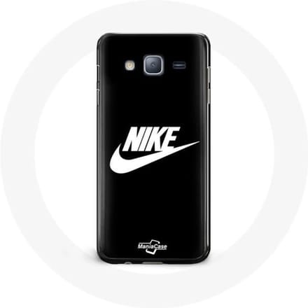 Coque - Nike - Samsung Galaxy J3 2016 - Souple - Protection - Noir Blanc blanc
