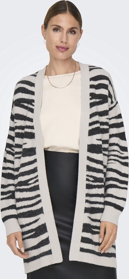 JDY - JDYLORRAINE ANIMAL L/S LONG CARDIGAN KNT - Dames - Cardigans