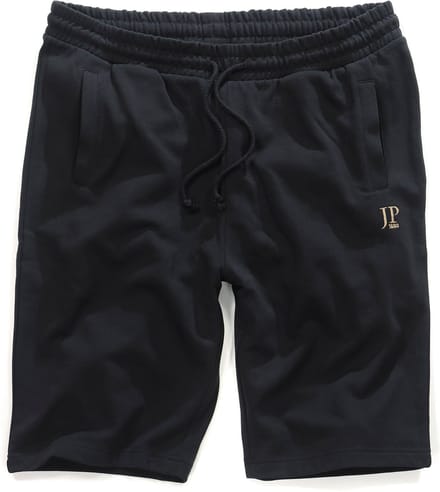 JP 1880 - Heren - Bermuda basic korte joggingbroek - Zwart - Maat XL