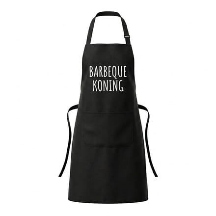 Barbeque koning Barbeque Schort | BBQ Zomer Schort | Keuken Schort