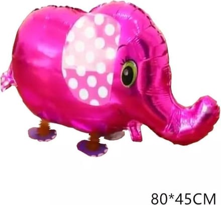 Airwalker olifant roze, wandelende olifant kindercrea