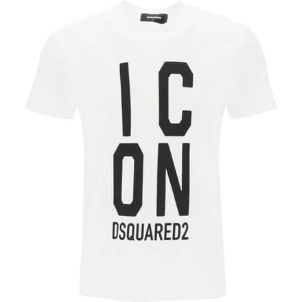 DSquared2 Unisex volwassen Icon Logo Cool Fit T-shirt (Wit)