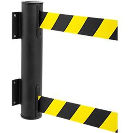 Muurmontage RS-GUIDESYSTEMS GLWD 25, zwart/geel
