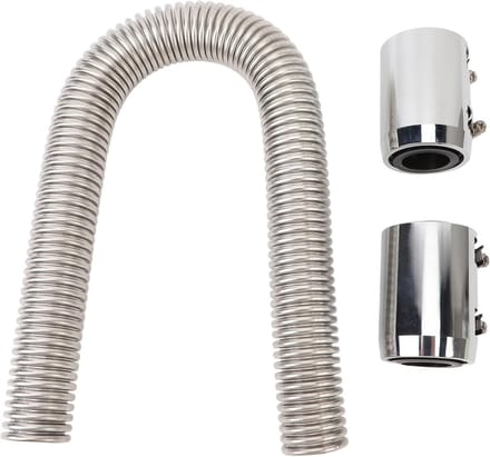 Radiatorslang Set - Koelslang Flexibel - Auto Koeling - Universele Pasvorm - 24 Inch Lengte - Zilver