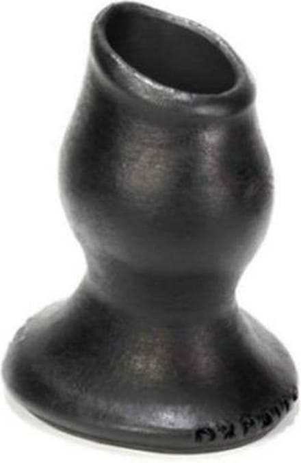 Oxballs - Pighole 2 - Holle Buttplug - Zwart - Maat M