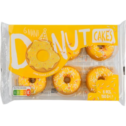 Donut cakejes Lemon