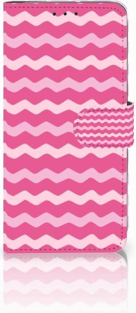 Motorola Moto G7 Power Telefoon Hoesje Waves Pink
