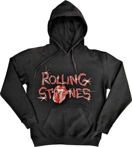 The Rolling Stones - Hackney Diamonds Glass Logo Hoodie/trui - S - Zwart