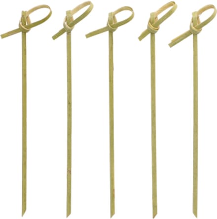 250 Fingerfood prikkers pure 12 cm Knot