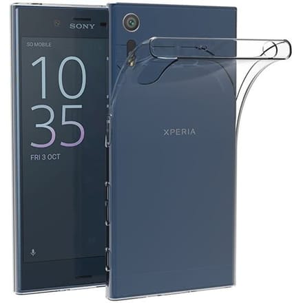 Sony Xperia XZ smartphone hoesje siliconen tpu case transparant