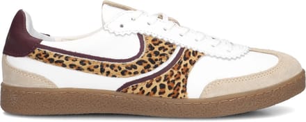 Haboob Charlotte Sneakers - Leer - Dames - Beige - Maat 42