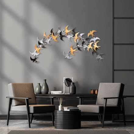 Asir - Wanddecoratie - Veelkleurig - 137 x 62 cm