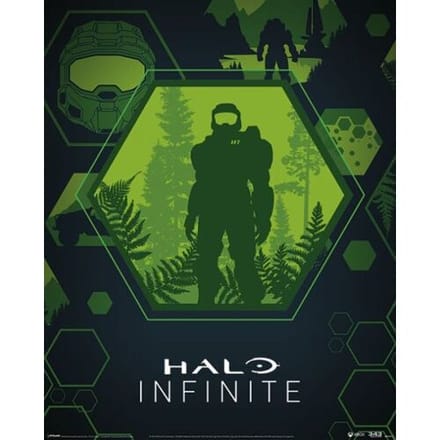 Pyramid Poster - Hole In The Wall Halo Infinite - 50 X 40 Cm - Multicolor