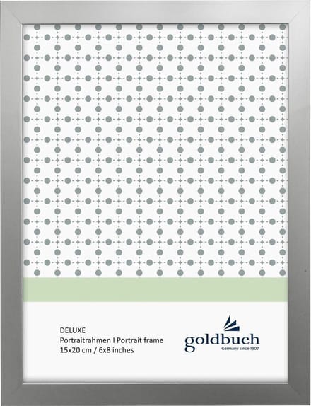 Goldbuch - Fotolijst Deluxe - Zilver - 15x20 cm