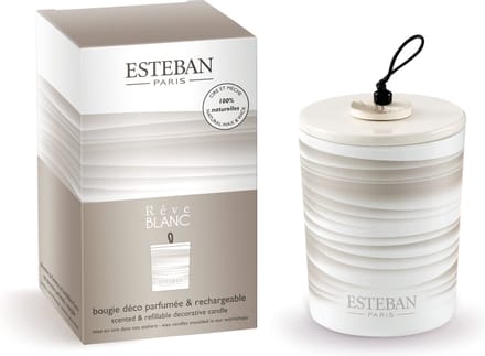 Esteban Classic Rêve Blanc Geurkaars decoratief 180gr