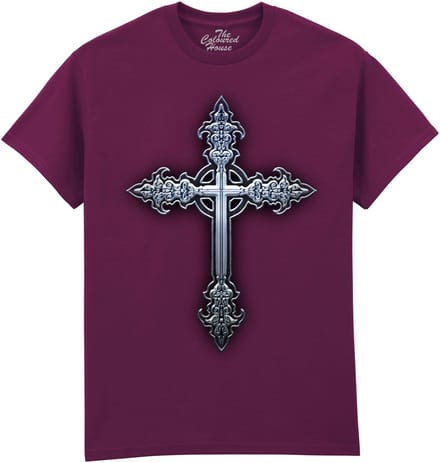 Gotisch Kruis Gothic Cross The Coloured House T-shirt M