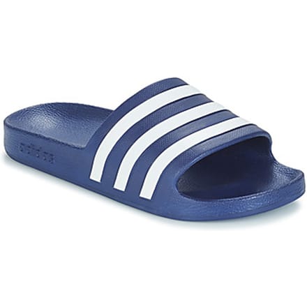 Adidas adilette Sneakers Heren - Blauw - Maat 46 2/3 - Rubber
