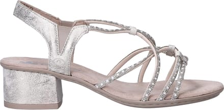 Rieker Sandalettes - Dames - Zilver - Maat:38