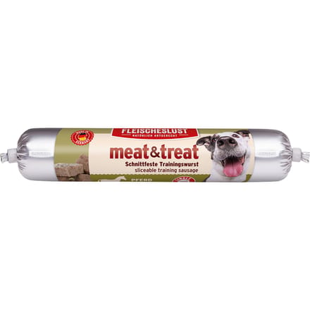6x80g Trainingsworst - Paard Fleischeslust Hondensnack