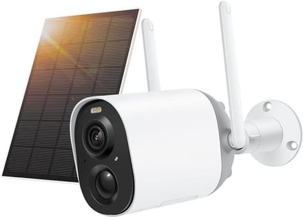 Draadloze Buitenbeveiligingscamera met AI-detectie