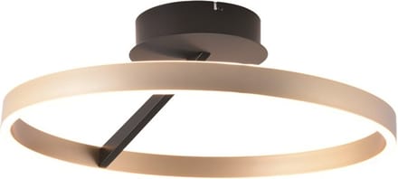Freelight - Plafondlamp Pilota Ø 55 cm zwart goud