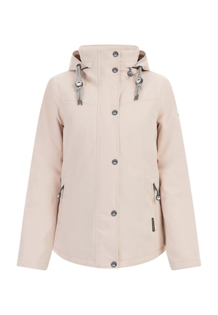 Schmuddelwedda winterjas Dames pastelroze