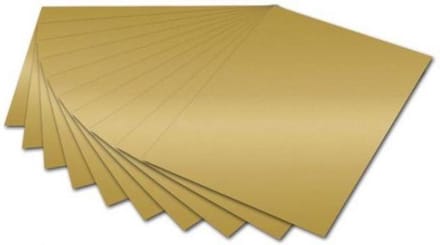 Folia Tekenpapier goud glanzend 50X70/130G