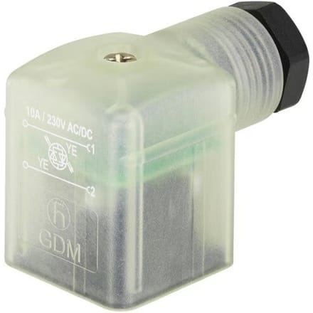 Connector 12-24V AC/DC (DIN - A) Met LED - Burkert 2518 314812