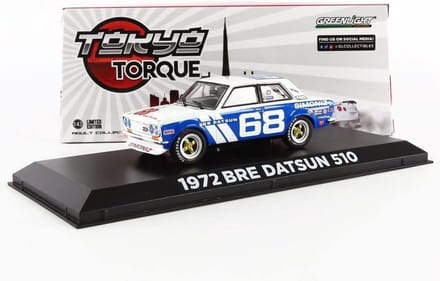 Datsun 510 #68 1972 - 1:43 - Greenlight