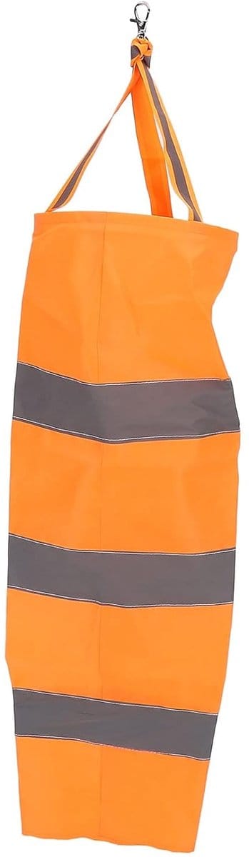 Windzak Indicator - Windrichting Meter - Buiten Weer - Reflecterend Oranje - 80 Cm