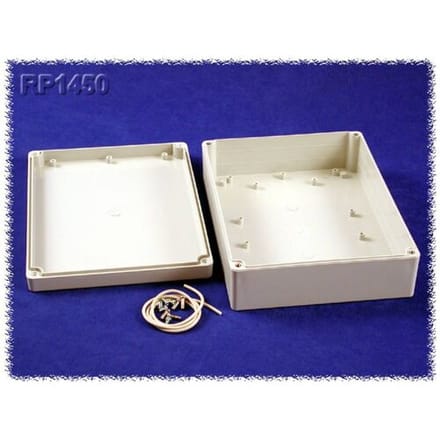 Hammond Electronics RP1450 Universele behuizing 220 x 165 x 60 Polycarbonaat Grijs 1 stuk(s)