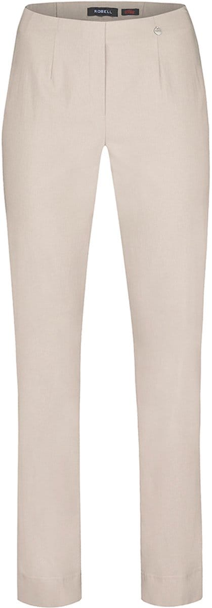 Robell Marie Dames Comfort Stretch Broek - Winter Beige - Maat 48