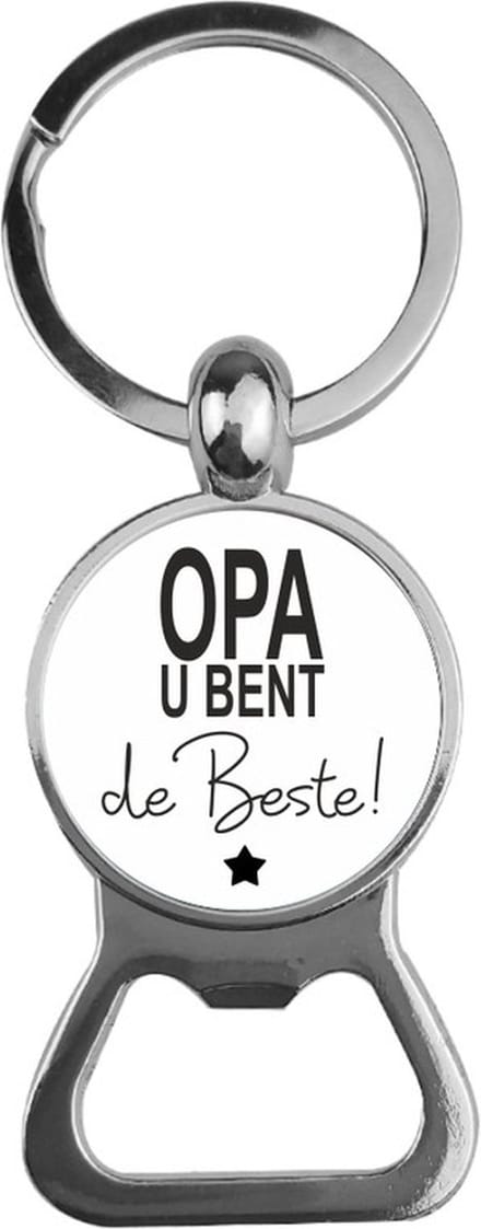 Bieropener Glas -  Opa U Bent De Beste