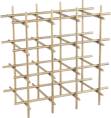 PTMD - Wijnrek Gordo - Goud - 40x24x40cm
