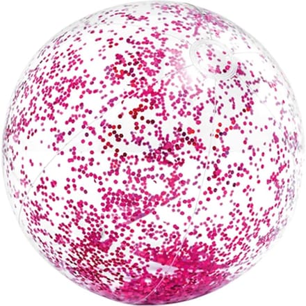 Intex Strandbal Glitter Roze 71cm